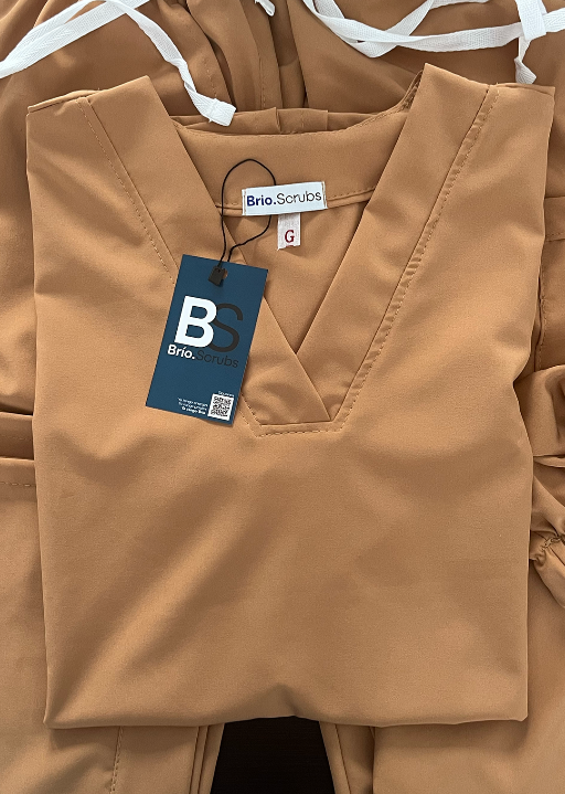 Scrub color macchiato