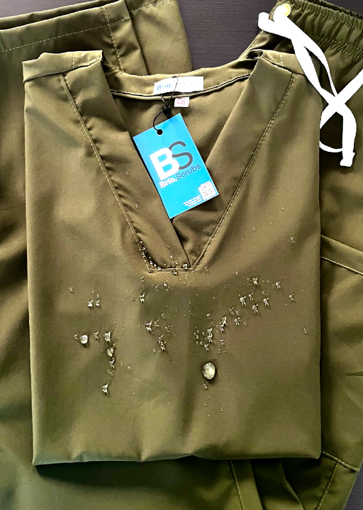 Scrub color verde militar