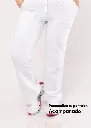 Mujer acampanado fajado - blanco.webp