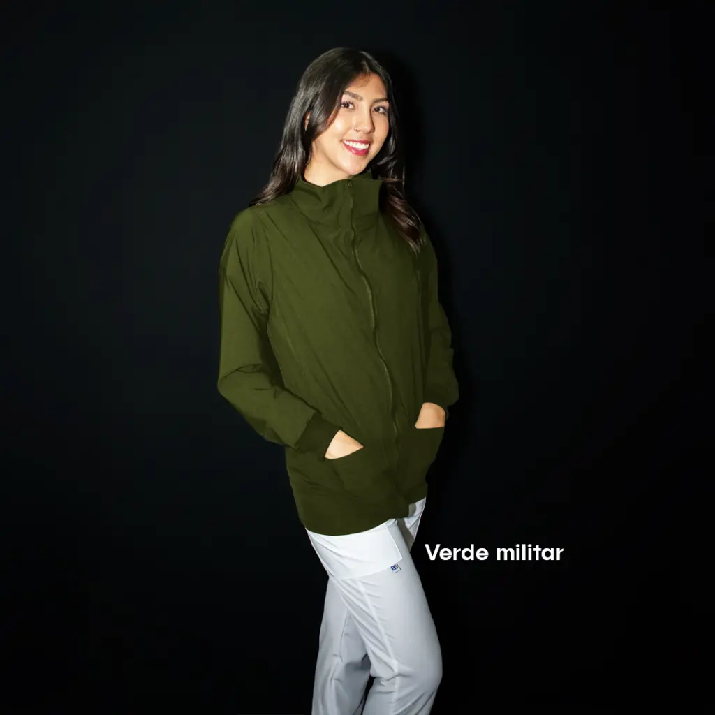 009 Cubre polvo dama - Verde militar.webp