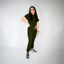Army green Brave Woman