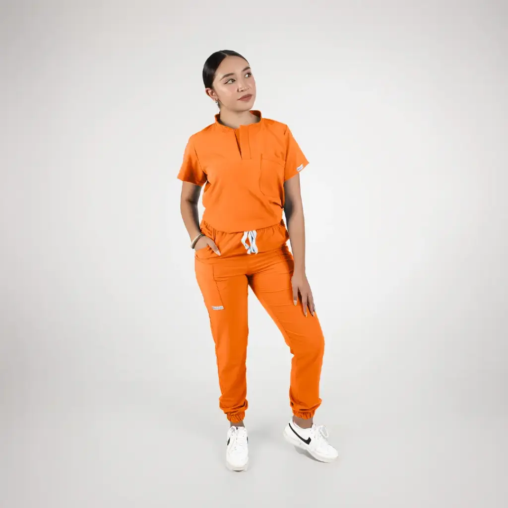 Brave Woman - Color Pumpkin (2XS, Manga Corta, 2XS, Normal, Jogger)