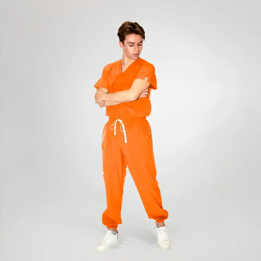 Energy Man - Color Pumpkin (2XS, Manga Corta, 2XS, Normal, Jogger)