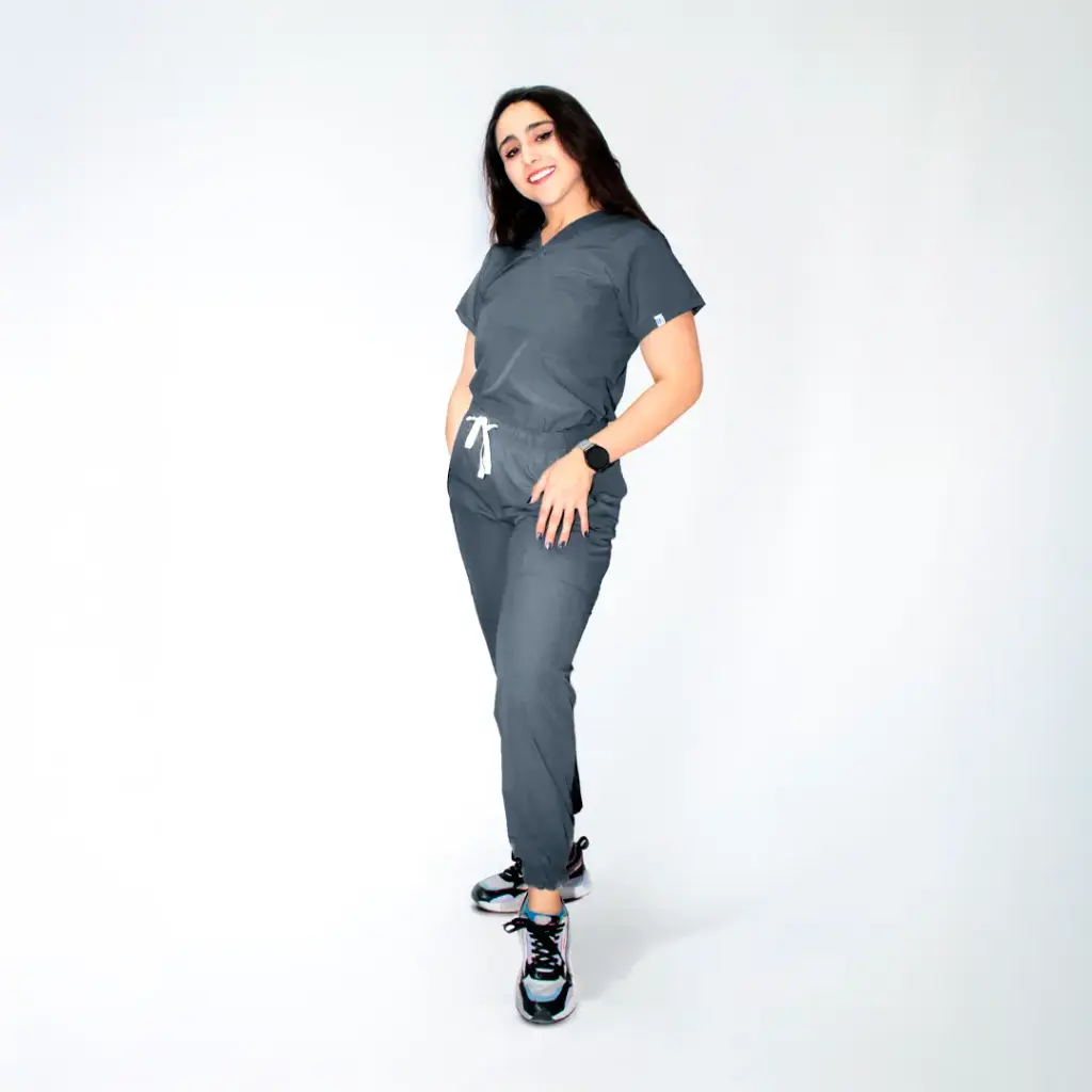 Energy Woman - GRAPHITE (2XS, Manga Corta, 2XS, Normal, Jogger)