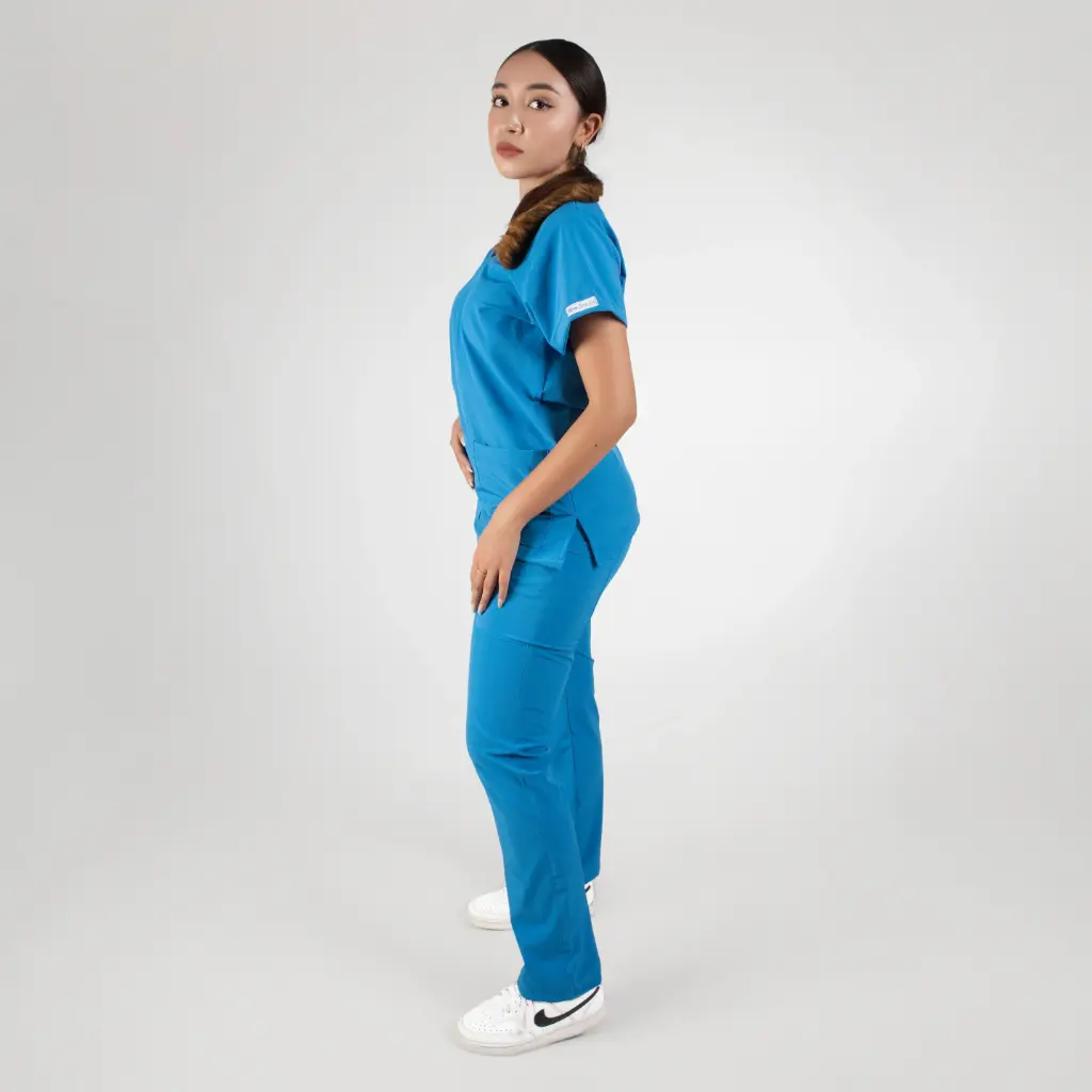 Spirit Woman - Color Azul Francia (2XS, Manga Corta, 2XS, Normal, Jogger)