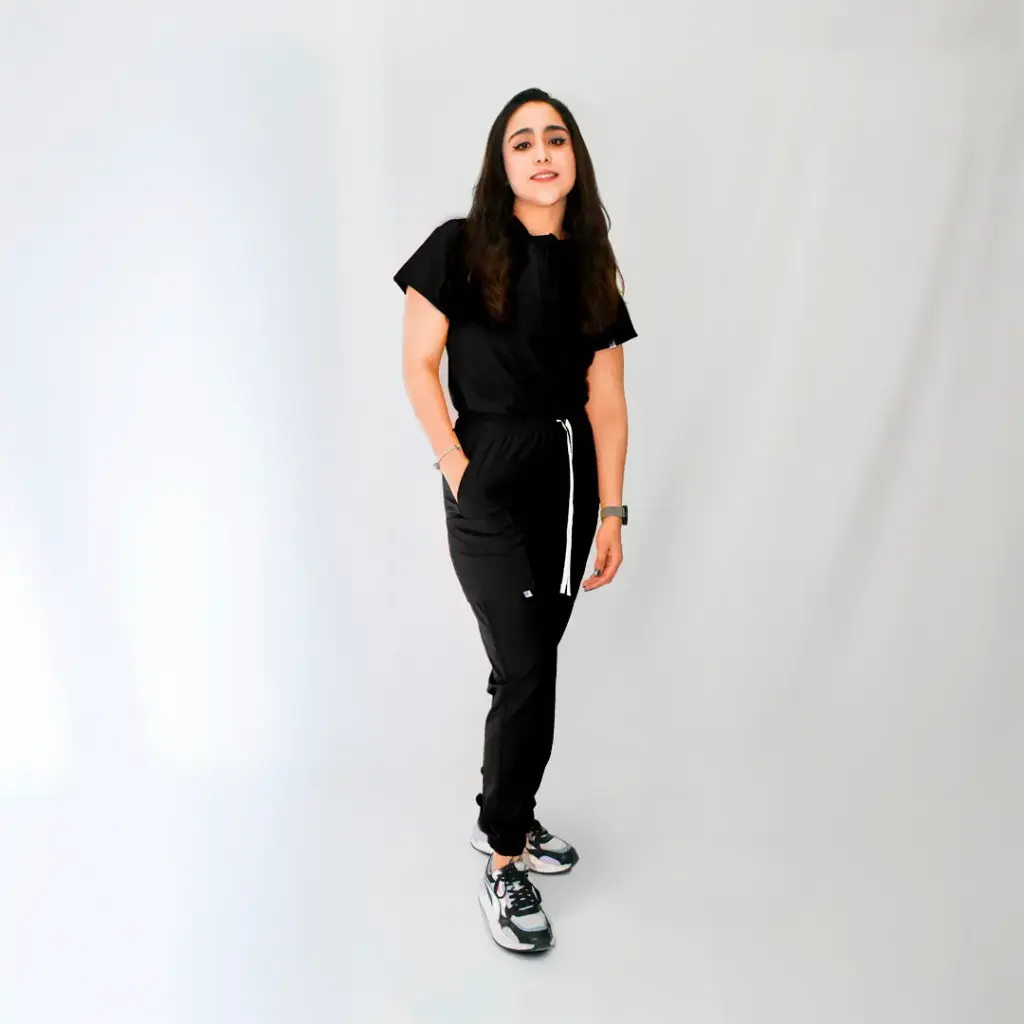 Brave woman - Color Negro (2XS, Manga Corta, 2XS, Normal, Jogger)