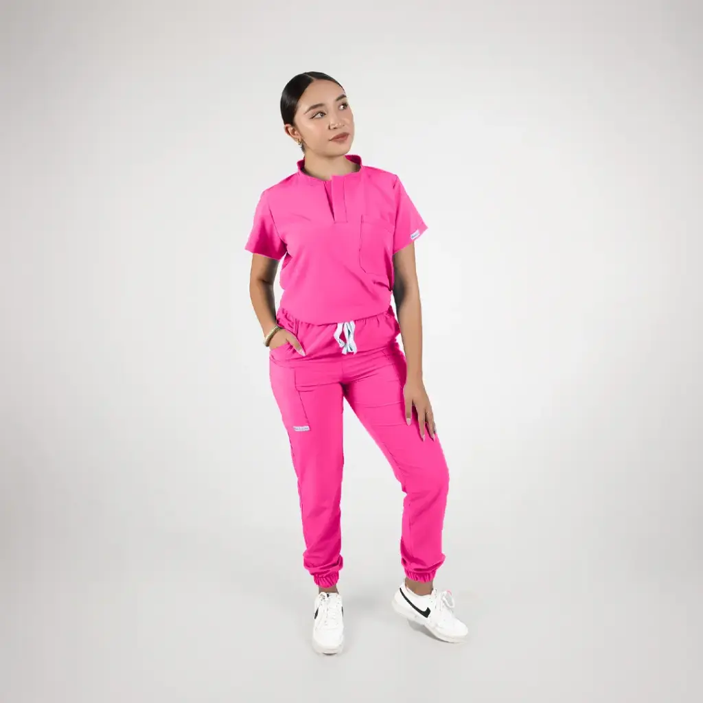 Brave Woman - Color Rosa Aurora (2XS, Manga Corta, 2XS, Normal, Jogger)