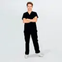 Spirit Man -Color Negro