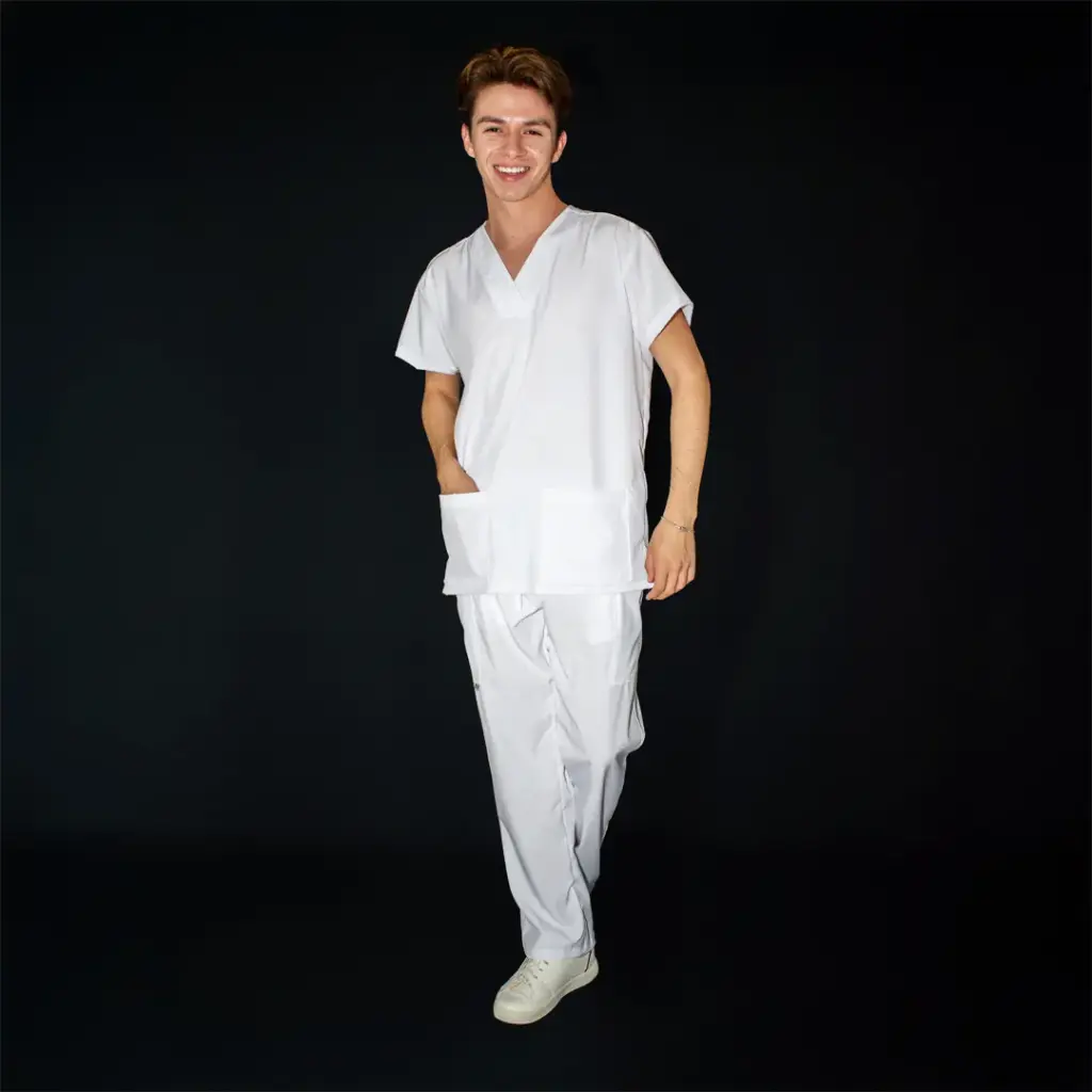 Spirit Man - Color Blanco (2XS, Manga Corta, 2XS, Normal, Jogger)