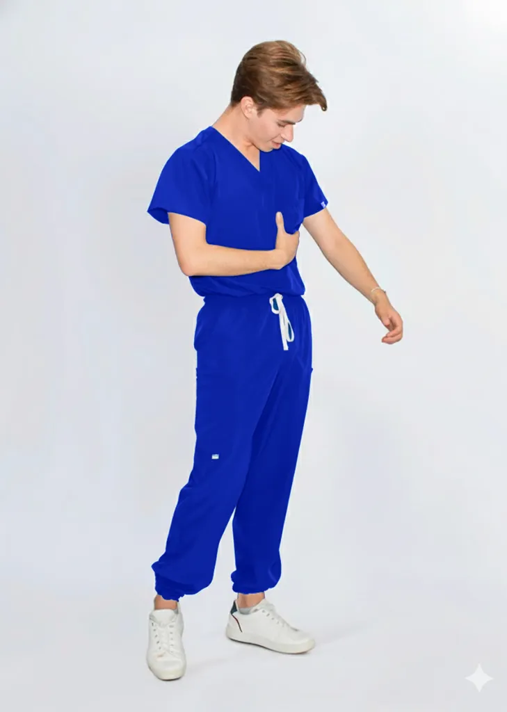 Energy Man - Color Azul Rey (2XS, Manga Corta, 2XS, Normal, Jogger)