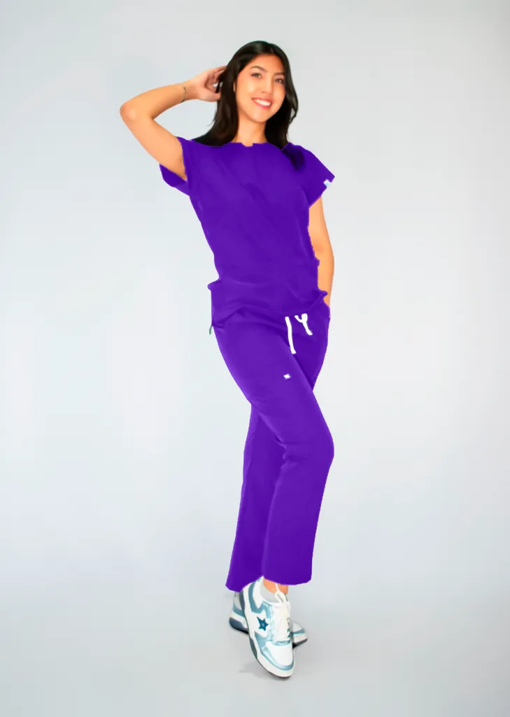 Soul Woman - Color Morado (2XS, Manga Corta, 2XS, Normal, Jogger)