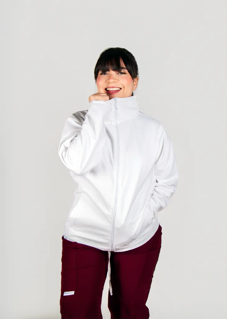 Chamarra Brío Shell - Color Blanco (2XS)