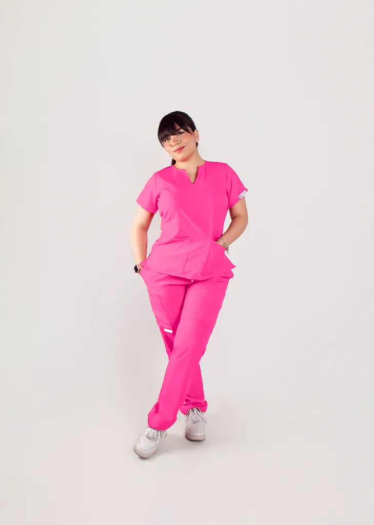 Flair Woman - MAGENTA (2XS, Manga Corta, 2XS, Normal, Jogger)