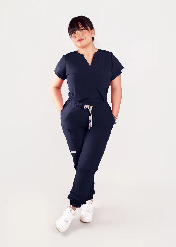 Pulse Woman - NAVY PRESTIGE (2XS, Manga Corta, 2XS, Normal, Jogger)