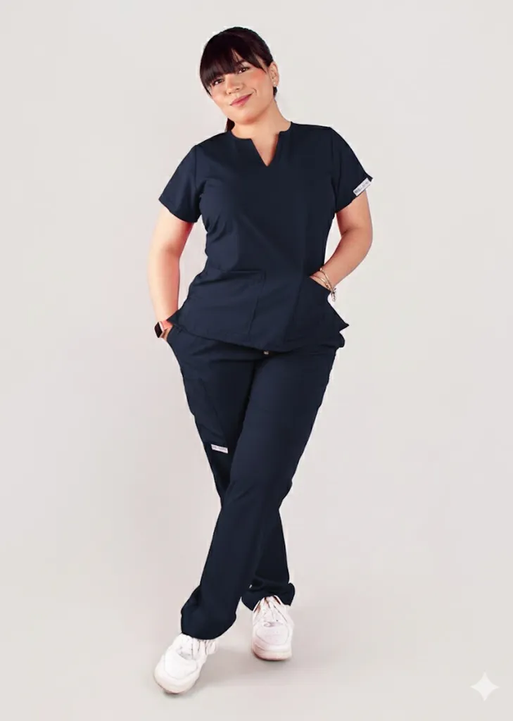 Flair Woman - Color Azul Marino (2XS, Manga Corta, 2XS, Normal, Jogger)