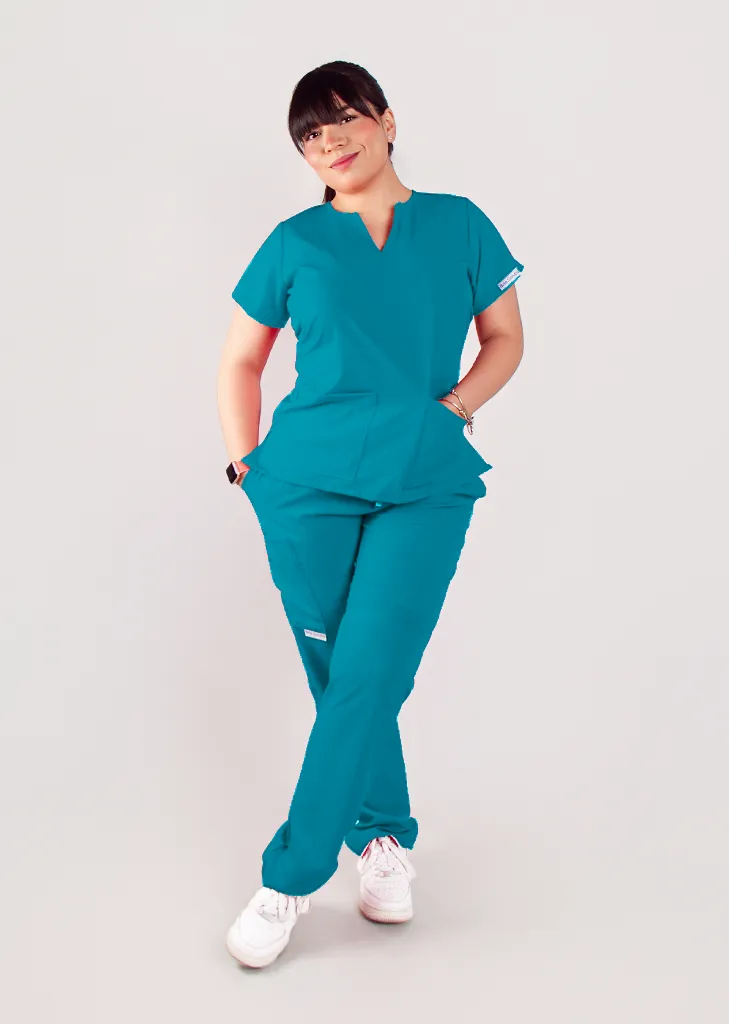 Flair Woman - Color Azulverde (2XS, Manga Corta, 2XS, Normal, Jogger)