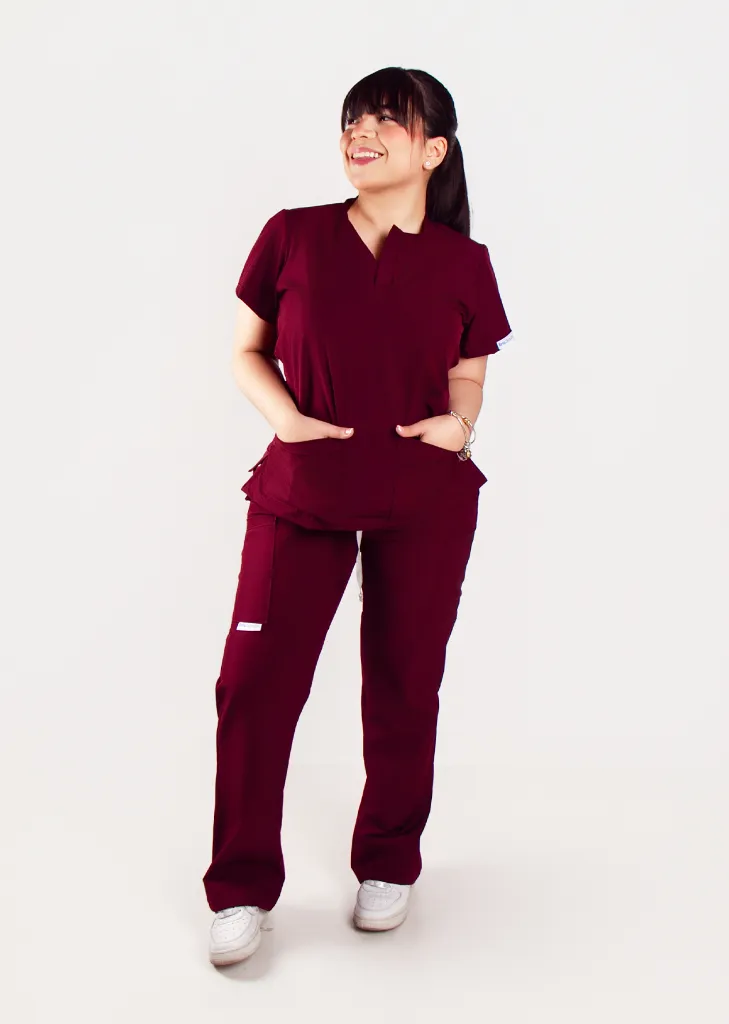 Soul Woman - Color Vino (2XS, Manga Corta, 2XS, Normal, Jogger)