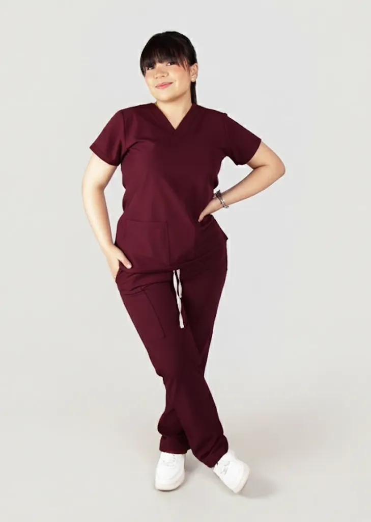 Spirit Woman - MERLOT (2XS, Manga Corta, 2XS, Normal, Jogger)