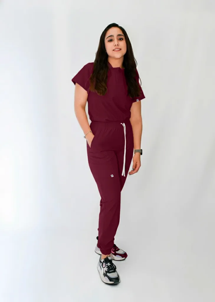 Brave Woman - Color Vino (2XS, Manga Corta, 2XS, Normal, Jogger)