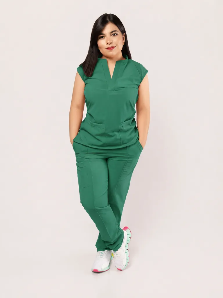 Flow Woman - JUNGLE (2XS, Manga Corta, 2XS, Normal, Jogger)