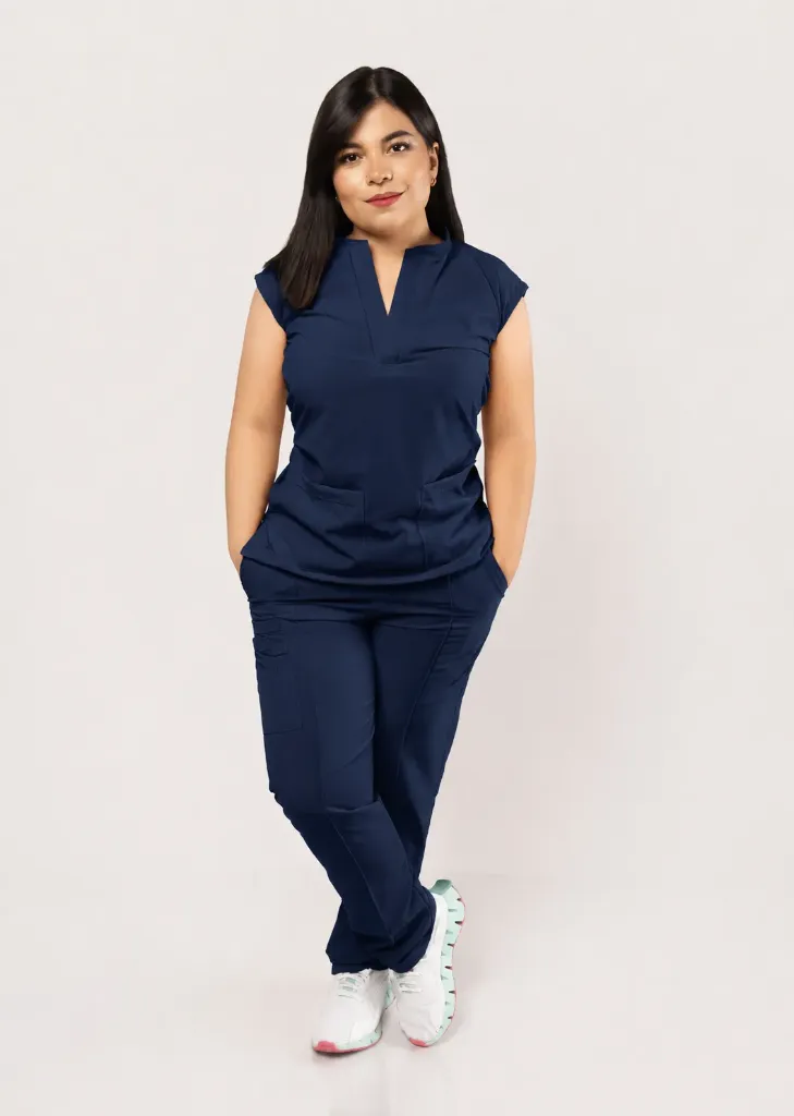 Flow Woman - NAVY PRESTIGE (2XS, Manga Corta, 2XS, Normal, Jogger)